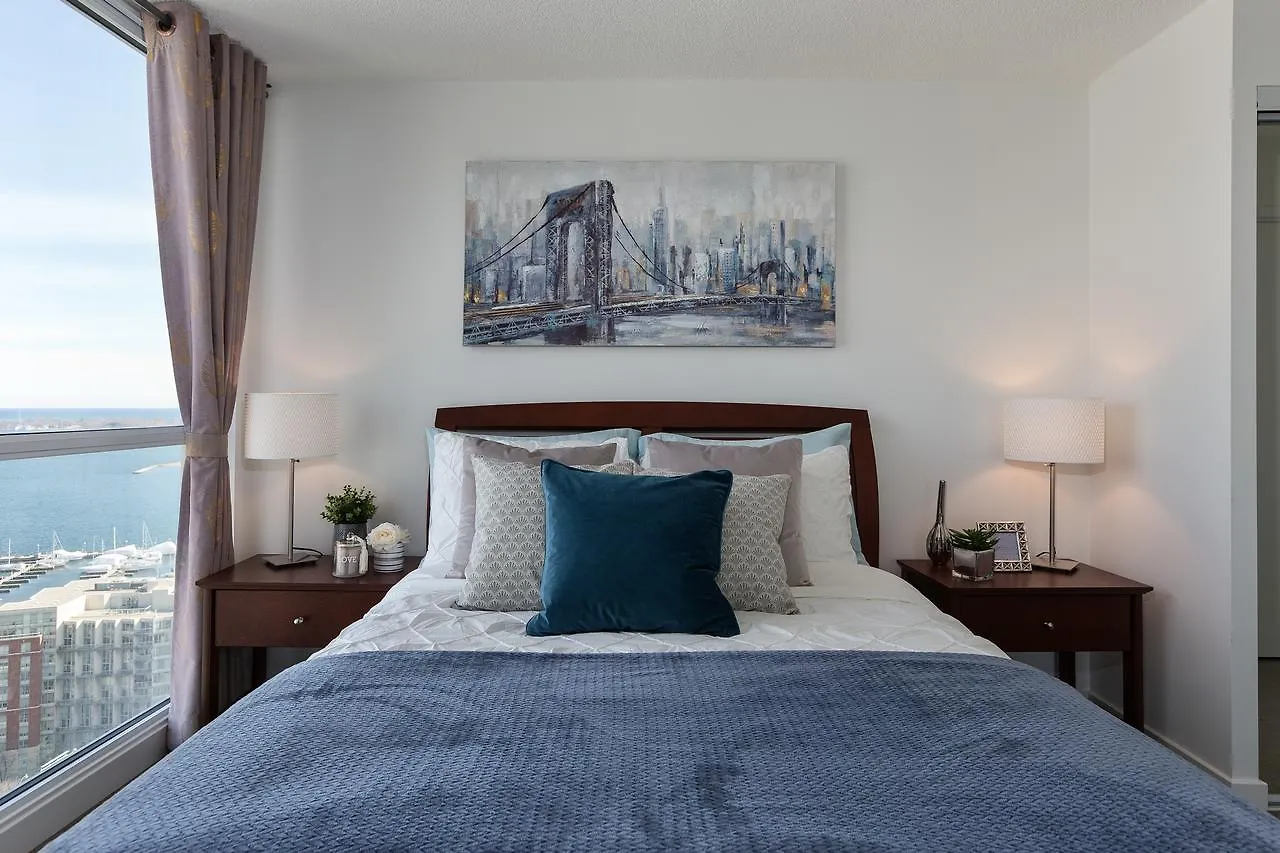 Apartment Premium 2-Bedroom With Cn Tower & Lake Views Toronto Canada