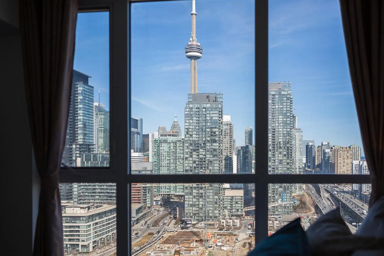 Premium 2-Bedroom With Cn Tower & Lake Views Toronto Canada